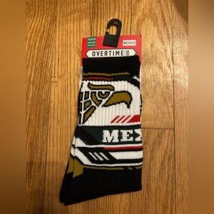Youth Overtime Mexico Crew Socks - One Size